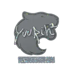 Sticker | yuurih (Glitter) | Copenhagen 2024