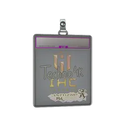 Sticker Slab | Techno4K (Holo) | Antwerp 2022