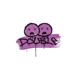Sealed Graffiti | Double (Bazooka Pink)