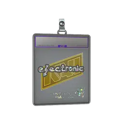 Sticker Slab | electronic (Glitter) | Antwerp 2022