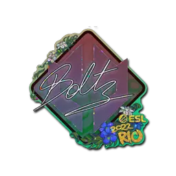 Sticker | boltz (Glitter) | Rio 2022