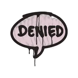 Sealed Graffiti | Denied (War Pig Pink)