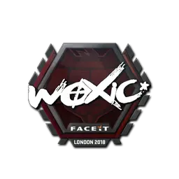 Sticker | woxic | London 2018