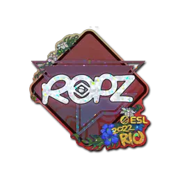 Sticker | ropz (Glitter) | Rio 2022