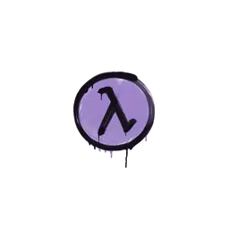 Sealed Graffiti | Lambda (Violent Violet)