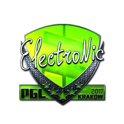 Sticker | electronic (Foil) | Krakow 2017