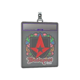 Sticker Slab | Astralis (Embroidered) | Budapest 2025
