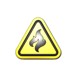 Sticker | Flammable (Foil)