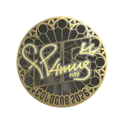 Sticker | FL4MUS (Gold) | Cologne 2026