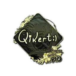 Sticker | qikert (Gold) | Rio 2022