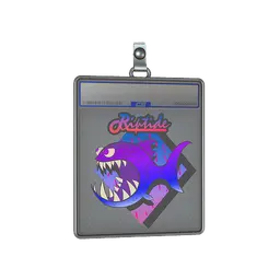 Sticker Slab | Purple Jaggyfish