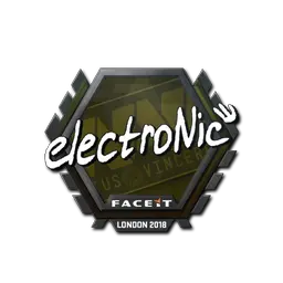 Sticker | electronic | London 2018