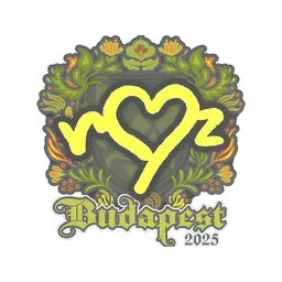 Sticker | ropz | Budapest 2025