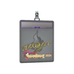 Sticker Slab | zeRRoFIX (Glitter) | Shanghai 2024