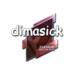 Sticker | dimasick (Foil) | Boston 2018
