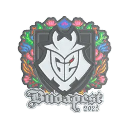 Sticker | G2 esports (Embroidered) | Budapest 2025
