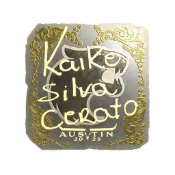 Sticker | KSCERATO (Gold) | Austin 2025