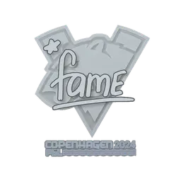 Sticker | fame | Copenhagen 2024