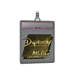 Sticker Slab | dupreeh (Gold) | MLG Columbus 2016