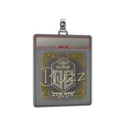 Sticker Slab | Buzz (Gold) | Austin 2025