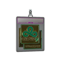 Sticker Slab | Cloud9 (Gold) | DreamHack 2014