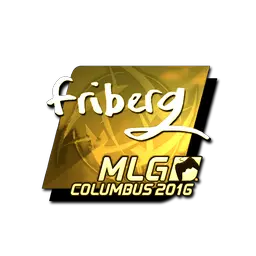 Sticker | friberg (Gold) | MLG Columbus 2016