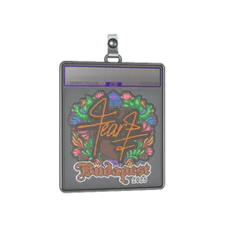 Sticker Slab | fEAR (Embroidered) | Budapest 2025