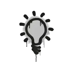 Sealed Graffiti | Lightbulb (Shark White)