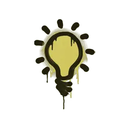 Sealed Graffiti | Lightbulb (Tracer Yellow)