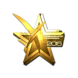 Sticker | Vexed Gaming (Gold) | Cluj-Napoca 2015