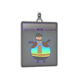 Sticker Slab | Poorly Drawn Balkan (Holo)