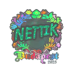 Sticker | nettik (Holo) | Budapest 2025