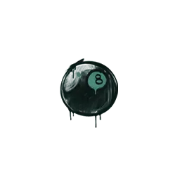 Sealed Graffiti | 8-Ball (Frog Green)