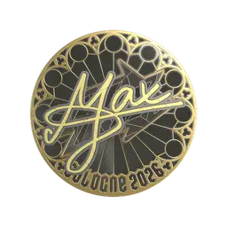 Sticker | max (Gold) | Cologne 2026