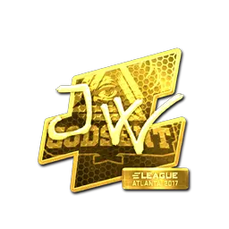 Sticker | JW (Gold) | Atlanta 2017