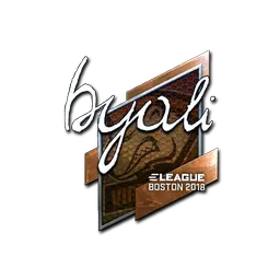 Sticker | byali (Foil) | Boston 2018