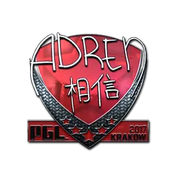 Sticker | AdreN (Foil) | Krakow 2017