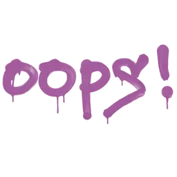 Sealed Graffiti | Oops (Bazooka Pink)