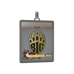 Sticker Slab | BIG (Gold) | Shanghai 2024