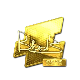 Sticker | B1ad3 (Gold) | Atlanta 2017