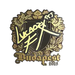 Sticker | Lucaozy (Gold) | Budapest 2025