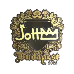 Sticker | jottAAA (Gold) | Budapest 2025