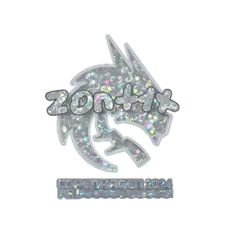Sticker | zont1x (Glitter) | Copenhagen 2024