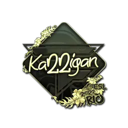 Sticker | karrigan (Gold) | Rio 2022
