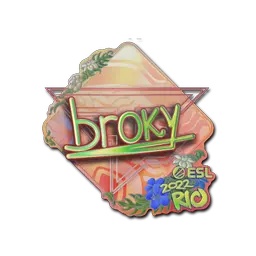 Sticker | broky (Holo) | Rio 2022