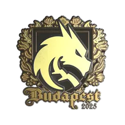 Sticker | Team Spirit (Gold) | Budapest 2025