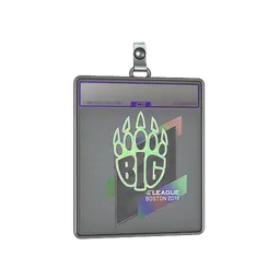 Sticker Slab | BIG (Holo) | Boston 2018