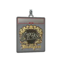 Sticker Slab | Cypher (Gold) | Budapest 2025