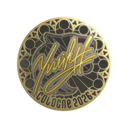 Sticker | yuurih (Gold) | Cologne 2026