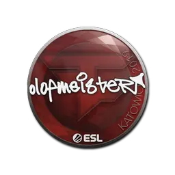 Sticker | olofmeister | Katowice 2019